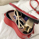 the GOTHIC HEART - Gothic Heart Blade Zipper Chain Crossbody Bags for Women/Girl, Casual Shoulder Purses Handbags