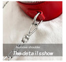 the GOTHIC HEART - Gothic Heart Blade Zipper Chain Crossbody Bags for Women/Girl, Casual Shoulder Purses Handbags