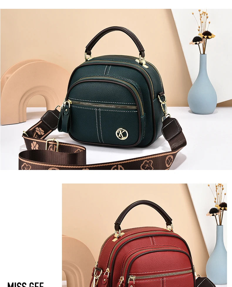 the BARREL BAG - Mini Fashion Crossbody Bag, Trendy Multi-Layer Shoulder Bag, Women's Casual Handbag & Purse