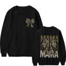 the CAMO MAMA - Women Mama Camo Coquette Bow Oversized Sweatshirts