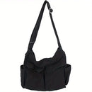 the MESSENGER BOHO - Women Vintage Handbag, Canvas Teenager Shoulder Tote Bags/Messenger Bags, Ladies Casual Handbag Crossbody Purse