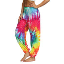 the YOGA BOHO - Women's Bohemian Harem Hippie Yoga/Pilates Pants with Pockets