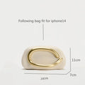 the KNUCKLE BOX - Gold Closure Box Clutch Bag, Women Evening Wedding Party Purse