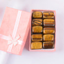 the ROCK PACK - 10 Pcs /Set Home Decoration Craft Stones, Gifts Natural Stone Set, Natural Tumbled Stone  Chakra Reiki Healing Stone Ornament