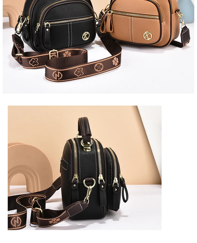 the BARREL BAG - Mini Fashion Crossbody Bag, Trendy Multi-Layer Shoulder Bag, Women's Casual Handbag & Purse