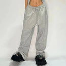 the SWEATPANTS - Women's Summer Casual Wear Dancing Pants Wide Leg Joggers