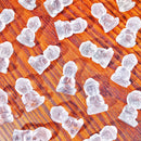 the LITTLE BUDDHA - 1PC High Quality Random Clear Quartz Sitting Buddha, Natural Carving, Healing Crystal, Birthday Gift