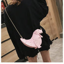 the DINO-MYTE - Trend Fashion 3D Dinosaur Design Rivets PU Leather Chain Purse, Shoulder Bag Tote, Crossbody Mini Messenger Bag
