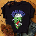 Women&#39;s T-shirt Harajuku Skull Deer Camouflage Burlap Turban T-shirt Clothes Short Sleeve Graphic T-shirt Tops in the Woods