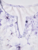 the DRAGONFLY WATERCOLOR - Summer Lightweight and Simple Dragonfly Print Casual Large V-Neck Tank Top Fashionable And Comfortable Women's Top