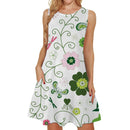 the EXOCTIC BOHO - Bohemian Hawaiian Style Summer Sleeveless Short Skirt Fashion Beach Surfing Party Dress for Women