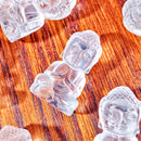 the LITTLE BUDDHA - 1PC High Quality Random Clear Quartz Sitting Buddha, Natural Carving, Healing Crystal, Birthday Gift