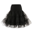 the PETTICOAT - Women's 50s Vintage Tulle Petticoat Half Slip Tutu Underskirt