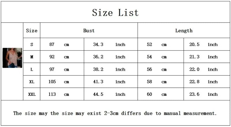 Streetwear Stage Show T-shirt Sexy Tees Summer Hotsweet Y2k Tops Tank Top Women Clothing Vintage Fashion Clothes Party Club