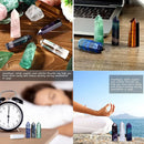 the OBELISK - Natural Stone and Crystals Point Wand, Witchcraft Rose Quartz Amethyst, Home Decoration Mineral Stones, Crafts Room Aquarium Decor