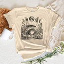 the RETRO MUSHROOM - Mushrooms Graphic Anime Streetwear Harajuku T-Shirts for Women