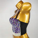 the ROCK STAR - Women's Sexy Luxury Camis Crop Corset Tank Top Bralette Push Up Bra