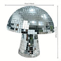 the MUSHROOM DISCO - Mushroom Disco Ball Mirror Reflective Ornament Decoration