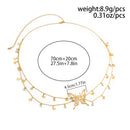 the BUTTERFLY BODY - Boho Sexy Hollow Butterfly Waist Belly Belt Chain for Women, Summer Bikini Crystal Tassel Pendant Link Body Jewelry Gift