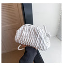 the BASKETWAVE - Luxury Brand Shoulder Bag for Women, Fashion Embroidered Thread Messenger Bag, Cute Purse Crossbody Bag, Designer Clutch Hobos