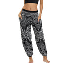 the BIKRAM - Women's Casual Loose Baggy Boho Yoga Hippie Hammer Harem Pants
