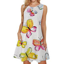 the EXOCTIC BOHO - Bohemian Hawaiian Style Summer Sleeveless Short Skirt Fashion Beach Surfing Party Dress for Women