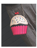 the CUPCAKE - Fashion Cakes Diamond Party Casual Purse, Ladies Chain Shoulder Bag, Handbag Crossbody Mini Messenger Bag