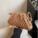 the BASKETWAVE - Luxury Brand Shoulder Bag for Women, Fashion Embroidered Thread Messenger Bag, Cute Purse Crossbody Bag, Designer Clutch Hobos