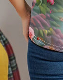 the LITTLE HUMMINGBIRD - Hummingbird Print Casual Crew Neck Short Sleeve T-Shirt for Women