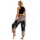 the AZTEC BOHO - Hippie Harem Soft Bloomer Sports Dance Boho Jogger Pants with Pockets