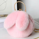 the BUNNY BAG - Cute Plush Rabbit Crossbody Bags for Women, Cute Purses and Handbags, New Rabbit Ear Shoulder Messenger Bag