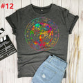 the WORLD PEACE - Imagine All the People Living Life in Peace Hippie T-Shirt