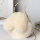 the BUNNY BAG - Cute Plush Rabbit Crossbody Bags for Women, Cute Purses and Handbags, New Rabbit Ear Shoulder Messenger Bag