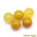 the CHAKRA BALLS - 5PCS / Set Mini 16mm Natural Stones Crystals Round Balls, Healing Reiki Amethyst Rose Quartz Energy Chakra Globe Balls