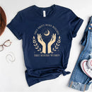 the HOMAGE - Vintage They Didn't Burn Witches They Burned Women Shirt Witchy Feminist/Feminism Boho Girl Power T-Shirts