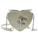 the GOTHIC HEART - Gothic Heart Blade Zipper Chain Crossbody Bags for Women/Girl, Casual Shoulder Purses Handbags