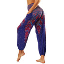 the YOGA BOHO - Women's Bohemian Harem Hippie Yoga/Pilates Pants with Pockets