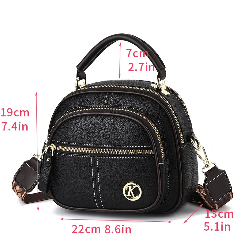 the BARREL BAG - Mini Fashion Crossbody Bag, Trendy Multi-Layer Shoulder Bag, Women's Casual Handbag & Purse