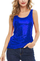 the SPARKLER - Stage Show Summer Sexy Party/Club Tank Tops and Shirts for Women