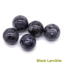 the CHAKRA BALLS - 5PCS / Set Mini 16mm Natural Stones Crystals Round Balls, Healing Reiki Amethyst Rose Quartz Energy Chakra Globe Balls