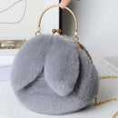 the BUNNY BAG - Cute Plush Rabbit Crossbody Bags for Women, Cute Purses and Handbags, New Rabbit Ear Shoulder Messenger Bag