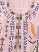 the STITCH BOHO - Women's Vintage Floral Pattern Embroidered Vest Sleeveless Open Front Versatile Short Outerwear Boho Cardigan Crop Vests