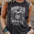 the SURF & TURF TANK - Summer Casual Breathable Tank Top Round Neck Printed Letter Pattern Oversized Women's Loose Top