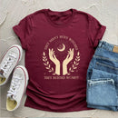 the HOMAGE - Vintage They Didn't Burn Witches They Burned Women Shirt Witchy Feminist/Feminism Boho Girl Power T-Shirts