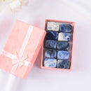 the ROCK PACK - 10 Pcs /Set Home Decoration Craft Stones, Gifts Natural Stone Set, Natural Tumbled Stone  Chakra Reiki Healing Stone Ornament