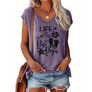 the BEACH TANK - Spring/Summer Fashion Letter Printed Sleeveless Beach Tank Tops for Women