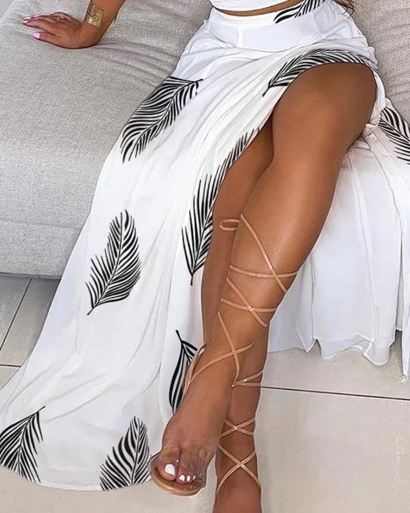 Elegant Women's Dresses Combination Sexy Sets Summer Bohemian Set For Women 2 Piece Sets Women Outfit Summer 2024 Костюм С Юбкой