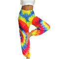 Women'S Pants Women'S Sweatpants Hippie Bohemian Palazzo Yoga Scrunched Bottom Women'S Tie Dye Harem Pants Vetement Femme