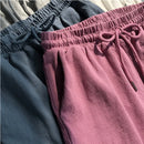 the SHORTY - Women Wide Leg Loose Summer High Elastic Waist Drawstring Pocket Outdoor Shorts