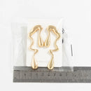 the CHINESE NEW YEAR - Chinese Style Red Life Luck Festive Metal Tassel Earrings for Women, Fashion Design Eardrop Party Jewelry Gift Accessories